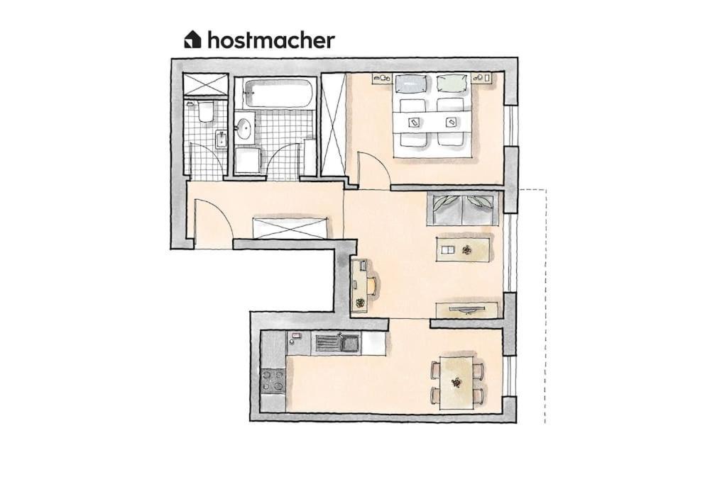 1Br Haven With Swift City Access By Hm Wien Exteriör bild